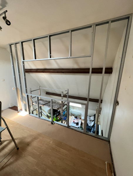 Création d'une Verrière sur Mezzanine