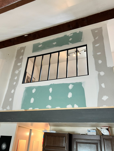 Création d'une Verrière sur Mezzanine